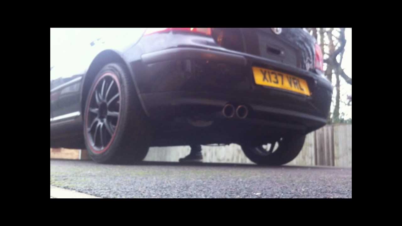 Vw Golf Mk4 1.6 Milltek Exhaust YouTube