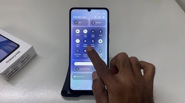 Samsung Galaxy F05 me Hotspot ko notification bar se kaise hide Kare