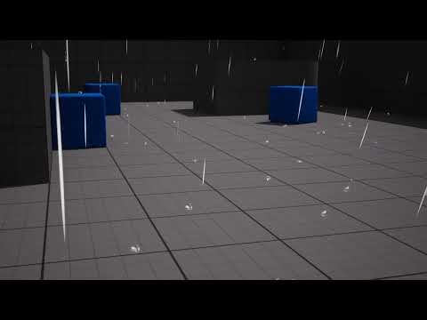 UnrealEngine5でNiagaraを使用してみた03 -雨/波紋-