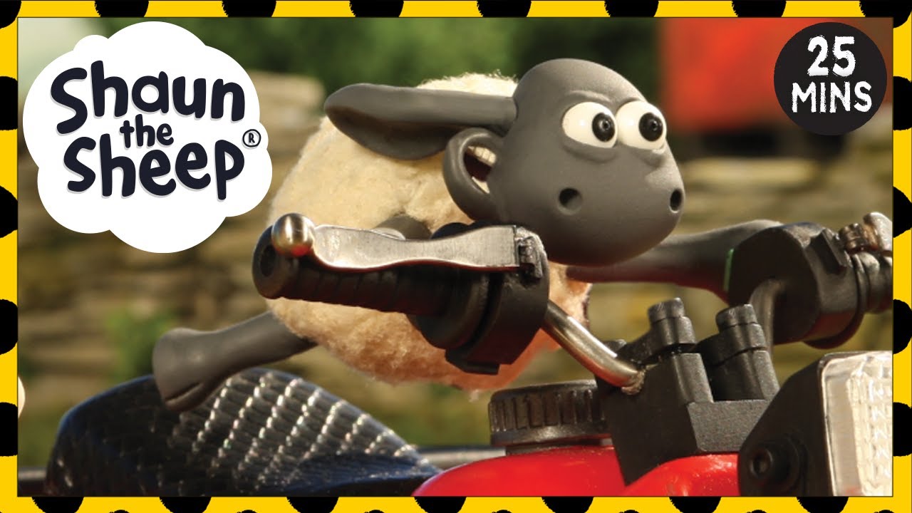 ⁣Shaun the Sheep 🐑 Full Episodes 🤪 Whacky Adventures with the Flock Compilation | Cartoons for Kids