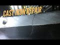 Cast iron welding repair - Saginaw transmission