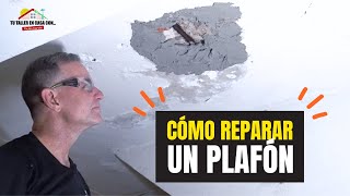 Cómo Reparar el Plafón o Techo en Concreto