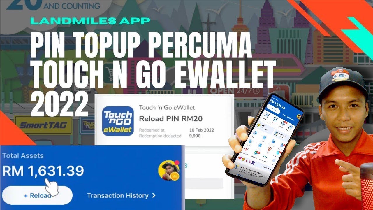 Tng ewallet free reload pin