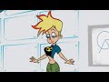 Johnny test turn into a girl  salt scene