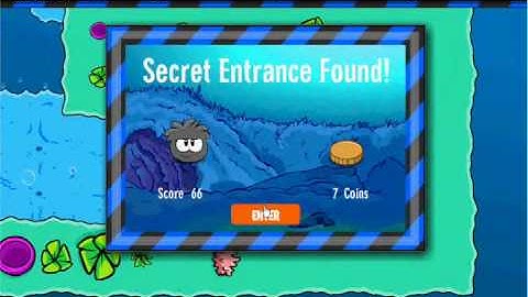 Club penguin - Rescue puffle - How to get The key