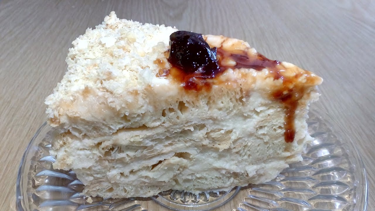 Бърза торта Наполеон