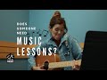 CAH OFFERS MUSIC LESSONS!