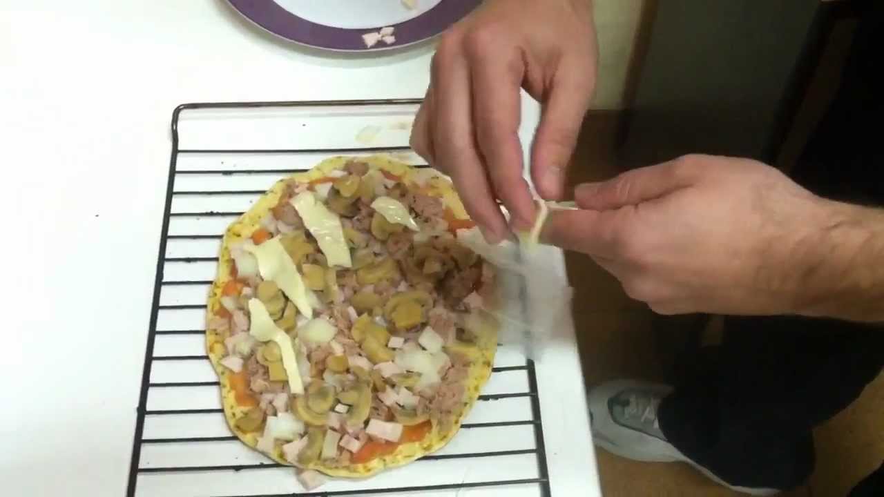Recetas Dukan, pizza. Todas las fases. R2