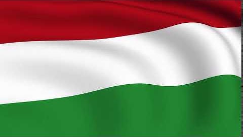 Hungary - Flying Flag Looped Video Background