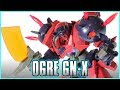 HGBD 1/144 Ogre GN-X Review - GUNDAM BUILD DIVERS - オーガ刃-x レビュー