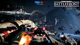 Star Wars Battlefront 2: Starfighter Assault Gameplay | Endor