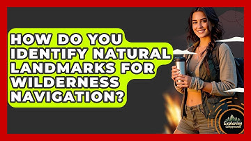 How Do You Identify Natural Landmarks For Wilderness Navigation? - Exploring Campgrounds
