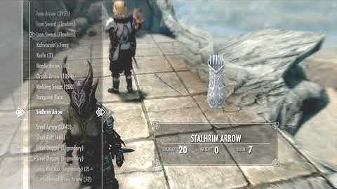 Skyrim ~ How To Enable The Visibility Of Two Sheaths