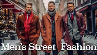London's Men's Fashion Street Style in December: Exclusive Look on High Street
