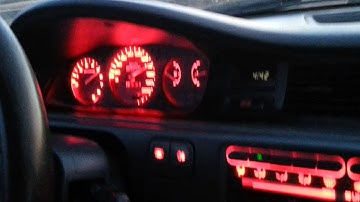 Civic EG adjustable shift light with buzzer (DIY)