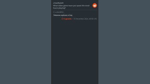 (r/AskReddit) What video game have you spent the most hours playing?