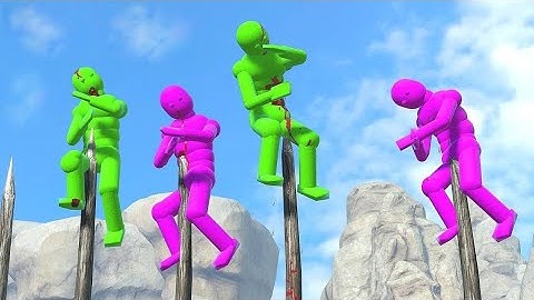 Euphoria Ragdoll Fun Physics - Compilation #5 | Overgrowth Animation