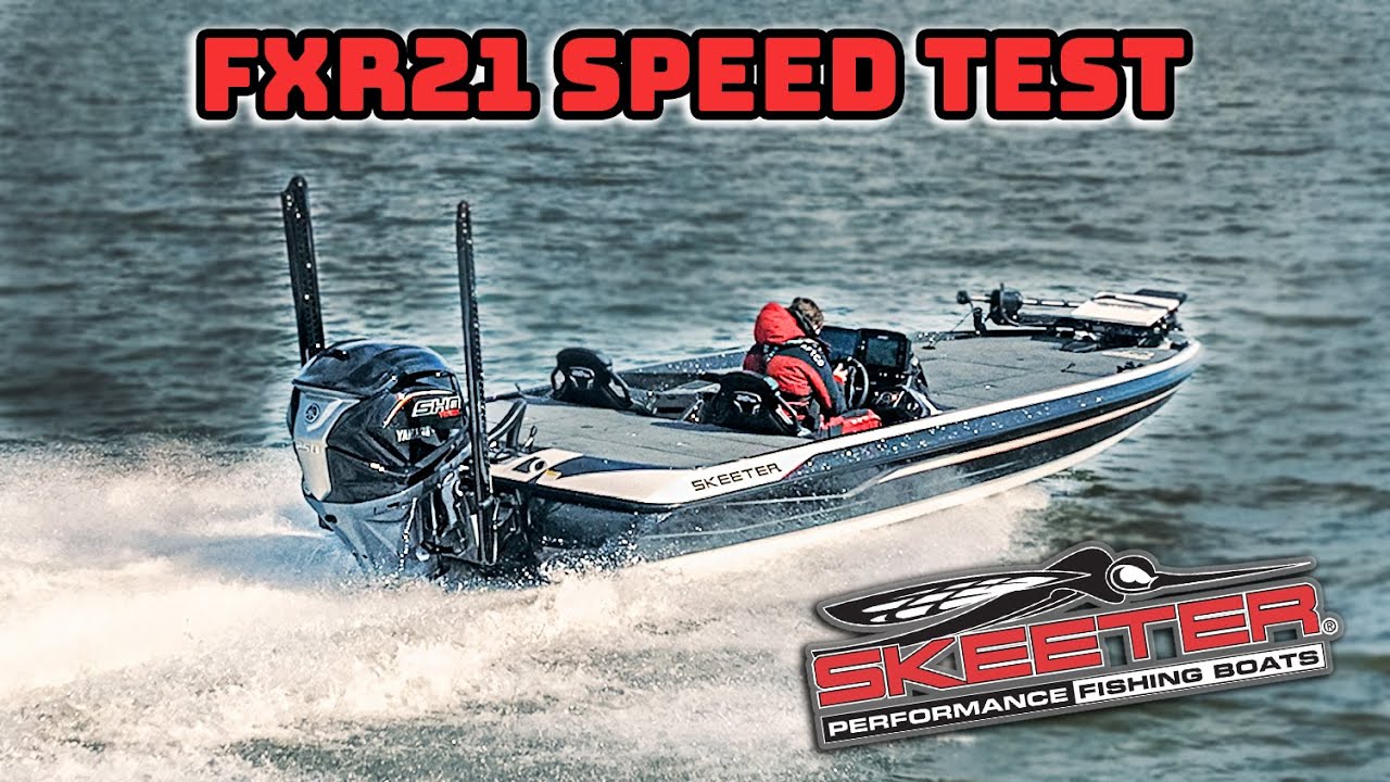 How FAST Can My Boat Go? (Skeeter FXR21 Speed Test) 