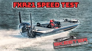 How FAST Can My Boat Go? (Skeeter FXR21 Speed Test)