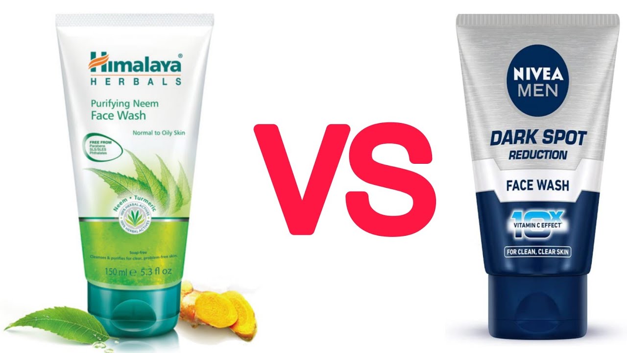 Himalaya Neem Face Wash VS Nivea Men Face wash ( which one is the best