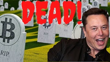 ELON KILLS BITCOIN! TESLA refuses to accept Bitcoin for future purchases