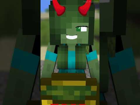 Revenge Sigma Zombie Girl - minecraft animation #shorts