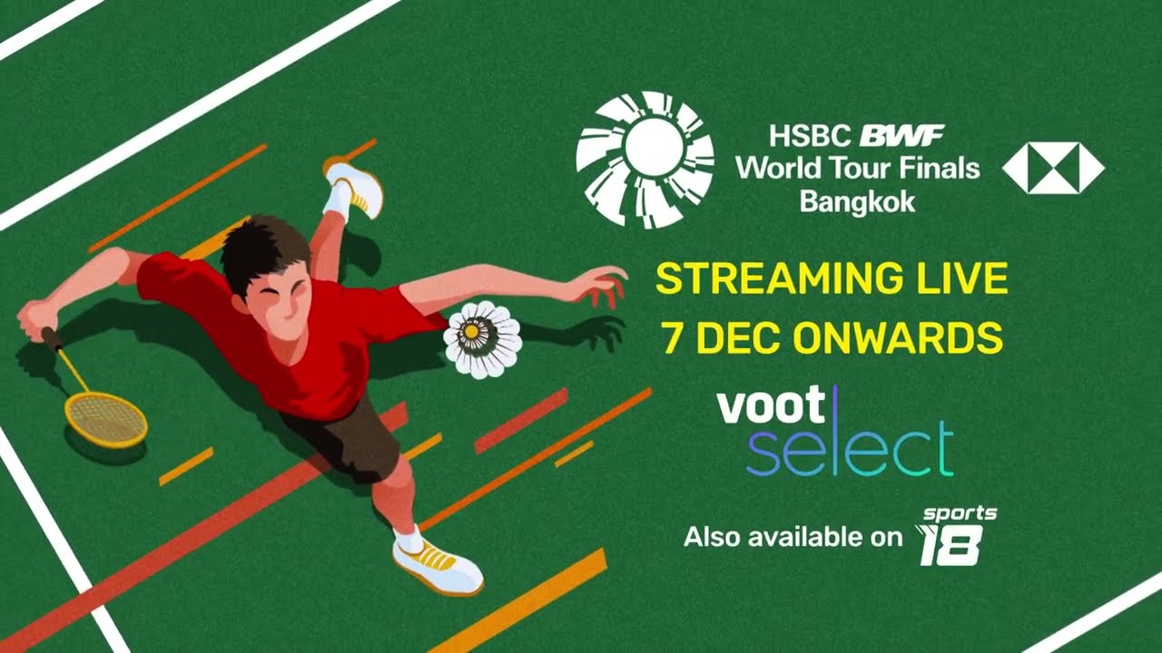 Voot Select BWF World Tour Finals 7 Dec Onwards