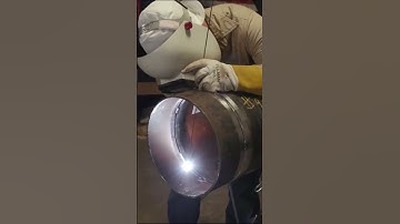 Kijken door de opening techniek | Tig root pass lassen #shorts