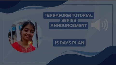 Terraform Tutorial Series Announcement - 15 Days Plan Discussion