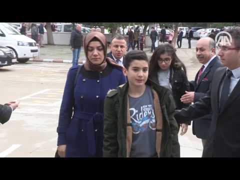 Şehit polis memuru Sekin'in çocukları karnelerini aldı