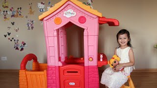 Hi, guys! This is a Fun Playtime Review of the Little Tikes Lalaloopsy Sew Cute Playhouse! This is a super fun inside playhouse ...