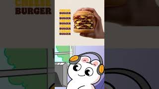 Burger Cheese (Animation Meme) #Shorts Ib: @Wubzzy26