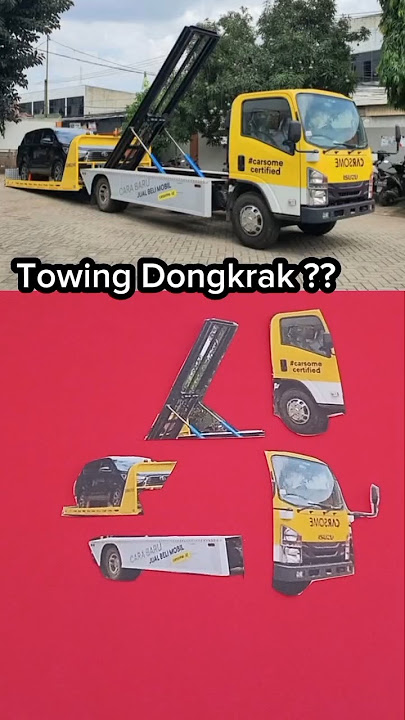 Unik!! Truk Towing Model Dongkrak
