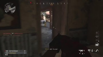 Call of Duty®: Modern Warfare reload after every kill, running the cafe