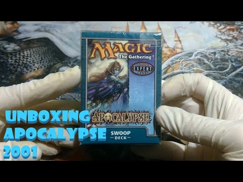 Magic Vintage Unboxing 116: APOCALYPSE (2001) Themendeck SWOOP Magic the Gathering MtG