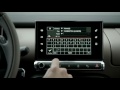 Citroën C4 Cactus  - How the navigation works on the touch screen ?
