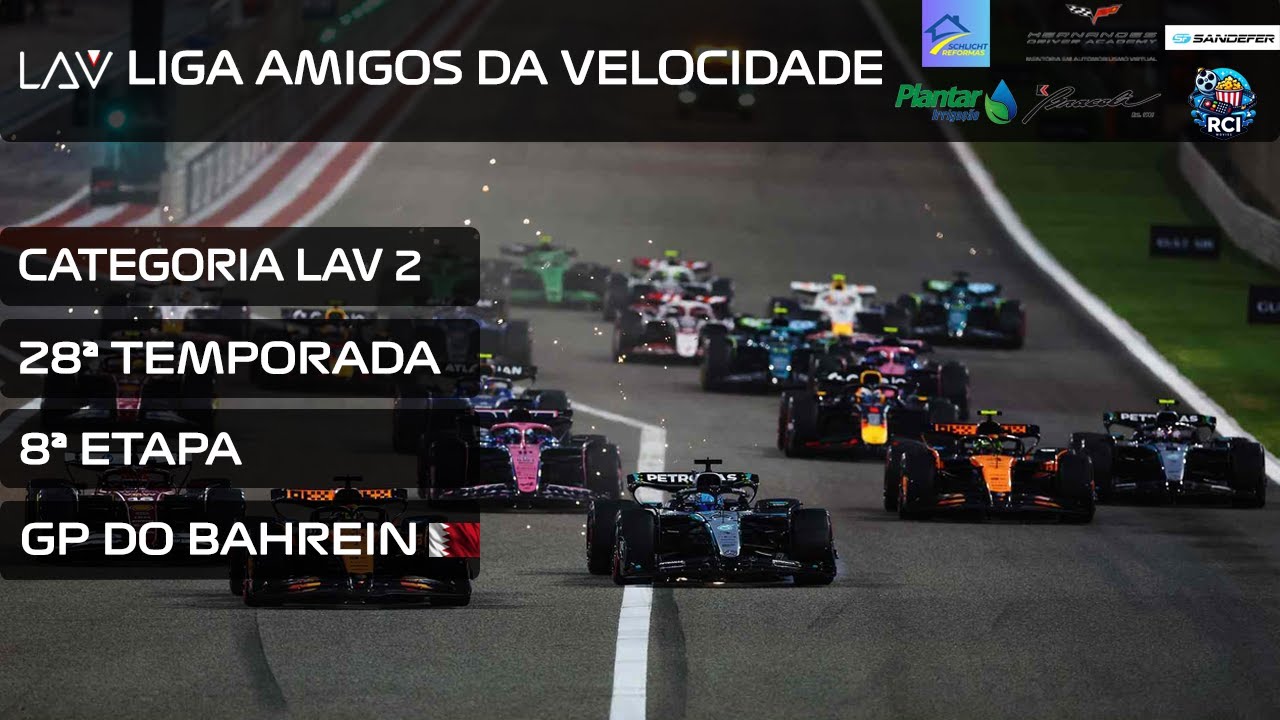 Hsr Racing Thiago LAV 2 | 8ª Etapa Temp. 28 | GP do Bahrein | Narração Bruno Thiago - YouTube
