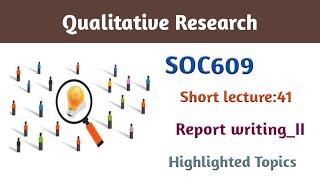 SOC609 Short Lecture 41 | SOC609 Best Lectures | Learn with Mdm | SOC609 |
