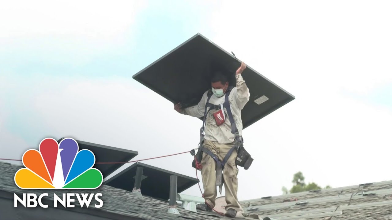 Batteries Used To Store Personal Solar Energy Expected To Double In 2021 | NBC News NOW