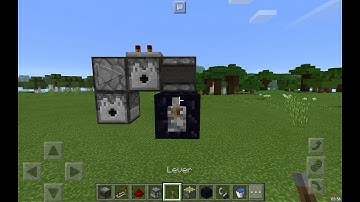 AUTO REDSTONE NETHER PORTAL | MCPE Redstone Tutorial