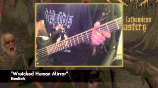Bloodbath&#39;s &quot;Wretched Human Mirror&quot; (BASS COVER)