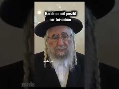 Garde un oeil positif sur toi-même