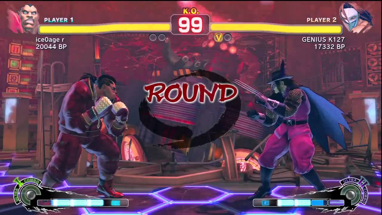 SSF4: -R- (Boxer) VS GENIUS K127 (Claw)