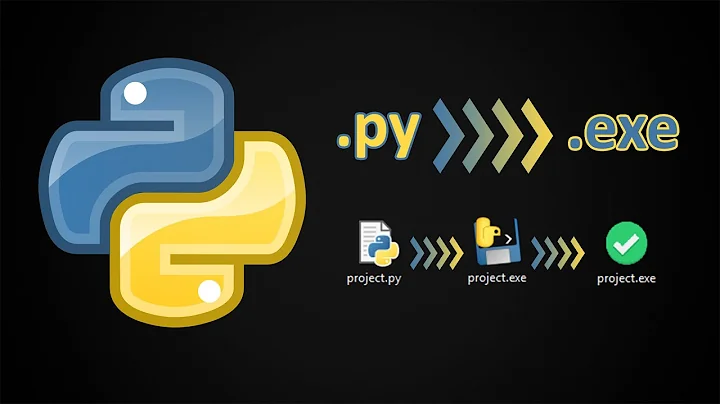 Python .py to .exe and icon