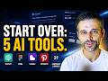 If I Started Over Today, These Are My 5 AI Tools | Day 2