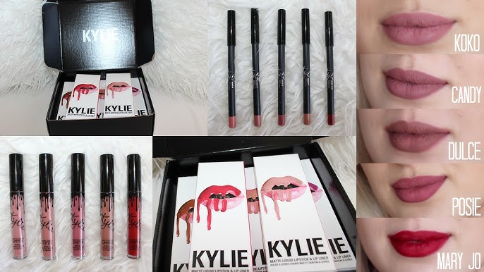 Kylie Jenner Lip Kit | “Candy K” Review + Dolce K Dupe & Swatches! - Youtube