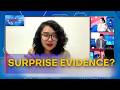 Depensa, maaari bang maglabas ng surprise evidence sa trial ni VP Sara?