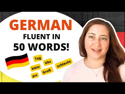 🇩🇪 Fluent in 50 Words: Master German in No Time! - YouTube