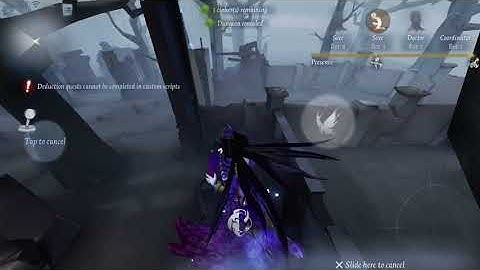 Identity V Geisha Bug (explore outside the map) #glitch #identityv