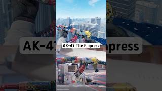 AK-47 The Empress sticker craft with Pushing Smokes & Lotus stickers